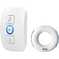 ANHPI Paginador Anciano Control Remoto Inteligente Hogar Intercomunicador Médico Portátil Sonda Inalámbrica De Pager…